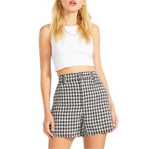 BB Dakota Release The Hounds Black Bermuda Shorts